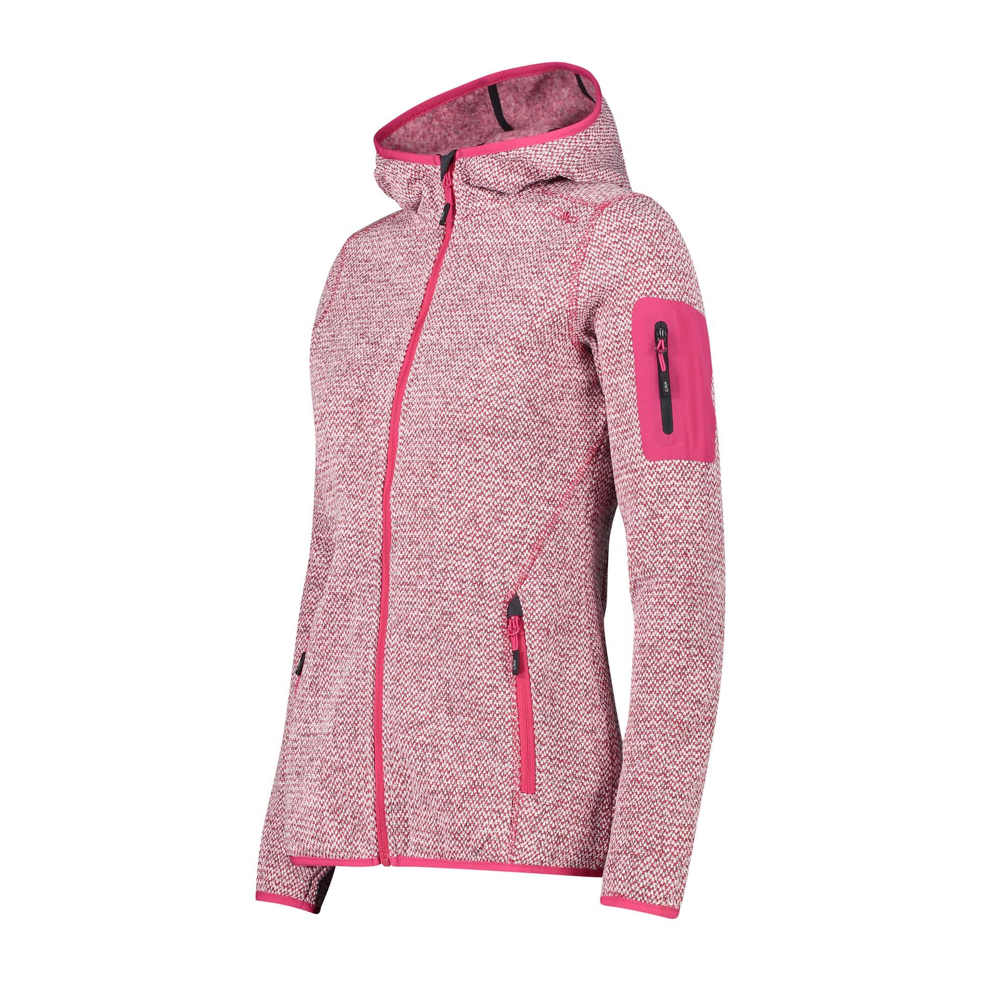 CMP Damen Jacke Knitted Melange Hoody 3H19826 5/5