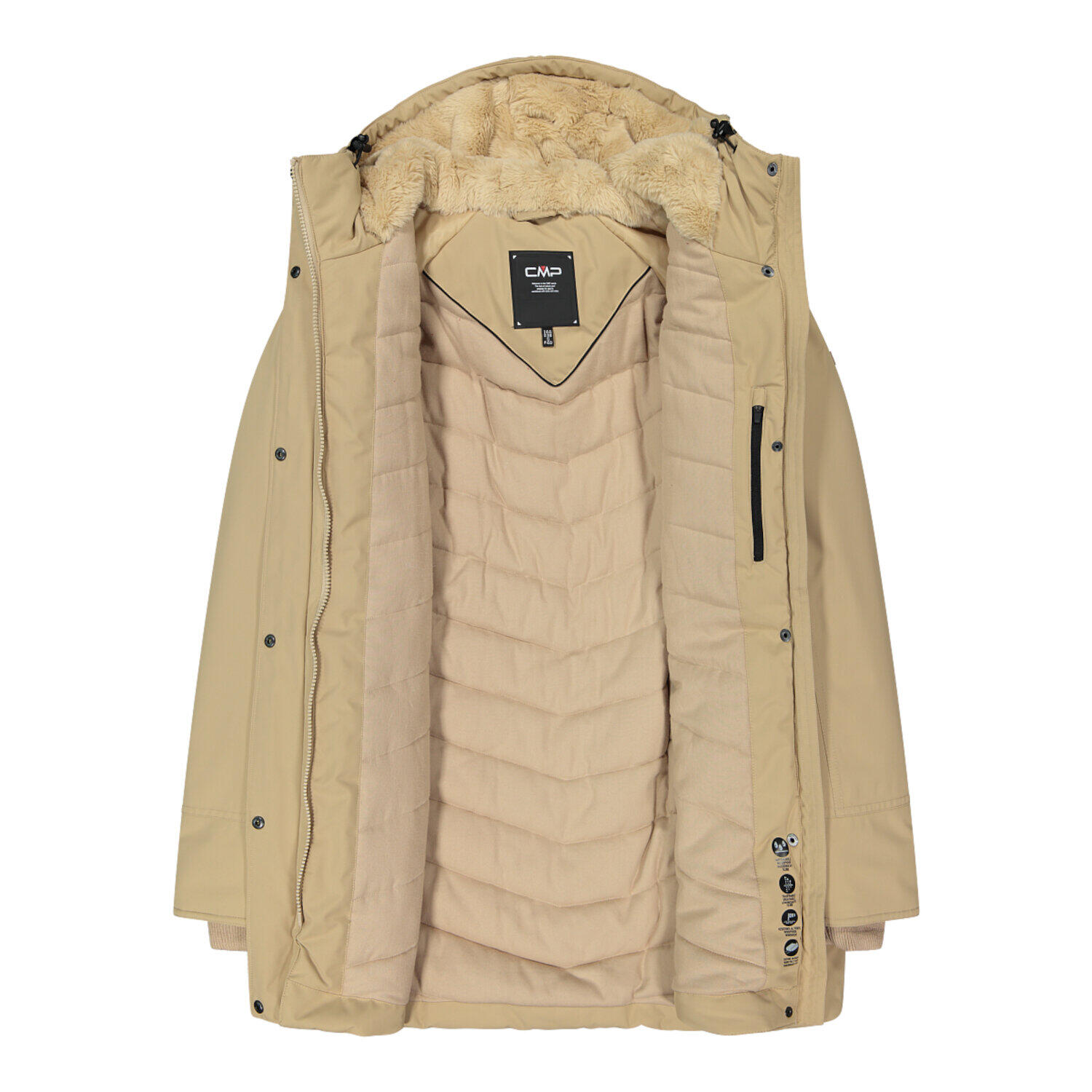 Parka com capuz para mulher CMP 4/7