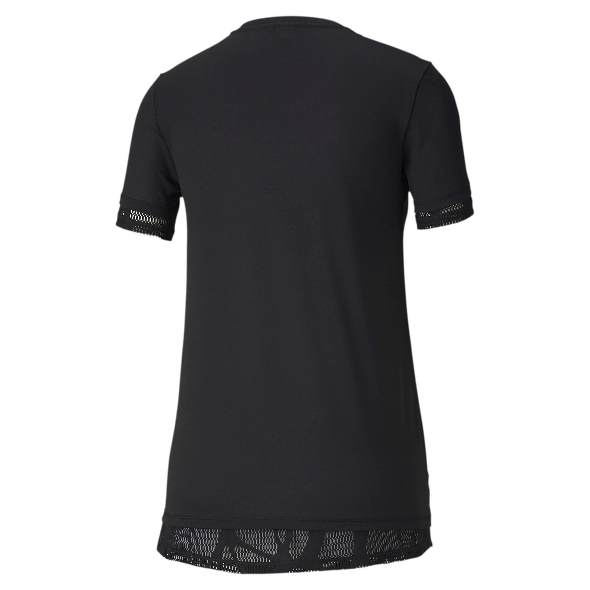 Puma Damen Trainingsshirt Studio Mixed Lace Tee 519200 2/3