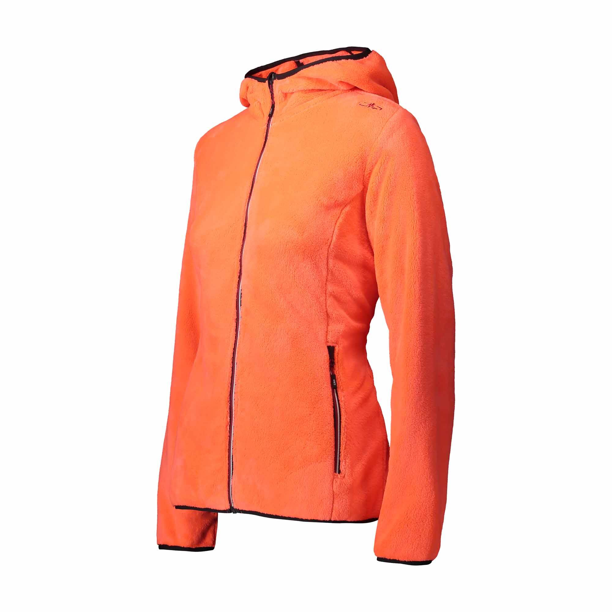 CMP Damen Fleecejacke Woman Jacket Fix Hood 38P1546 2/5