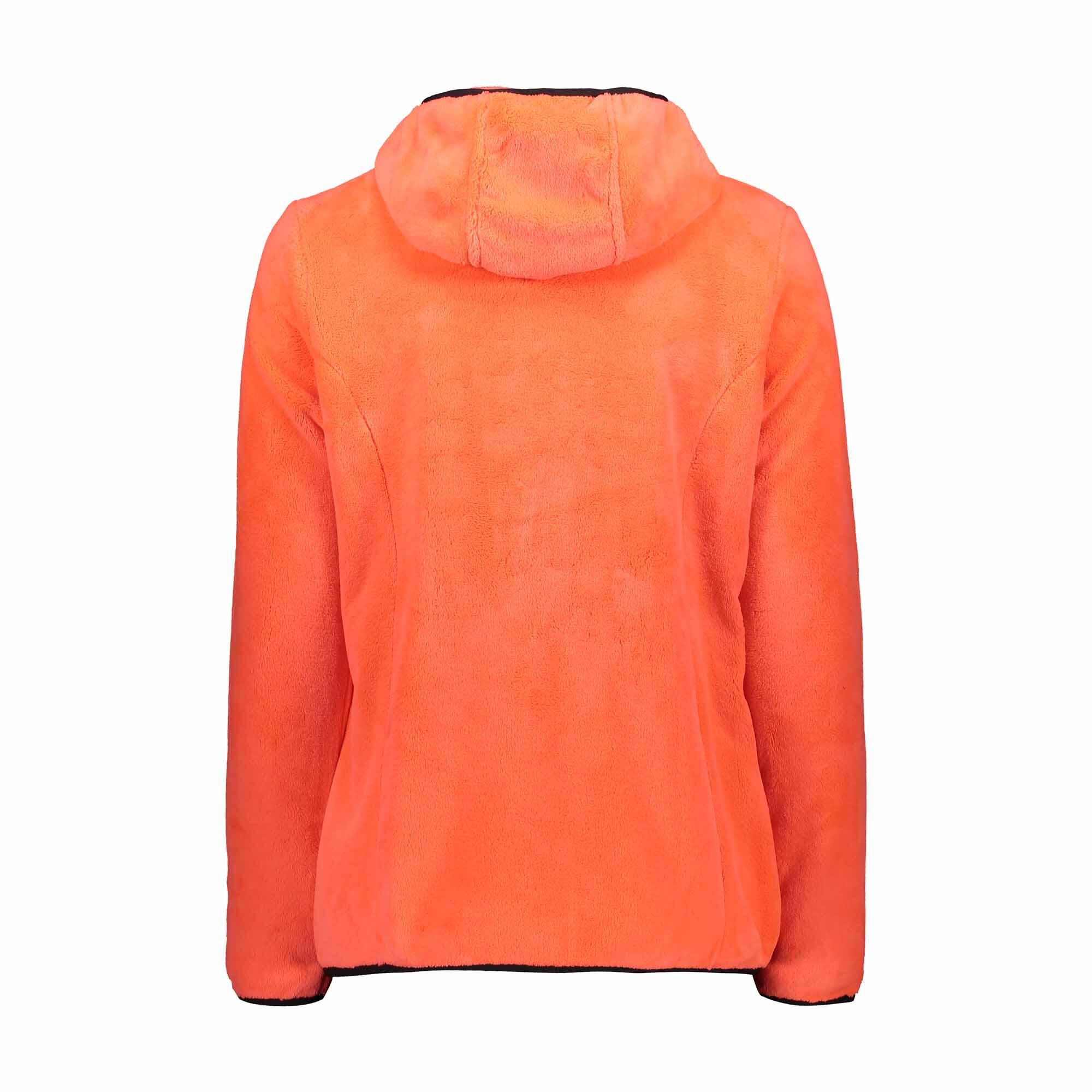 CMP Damen Fleecejacke Woman Jacket Fix Hood 38P1546 4/5