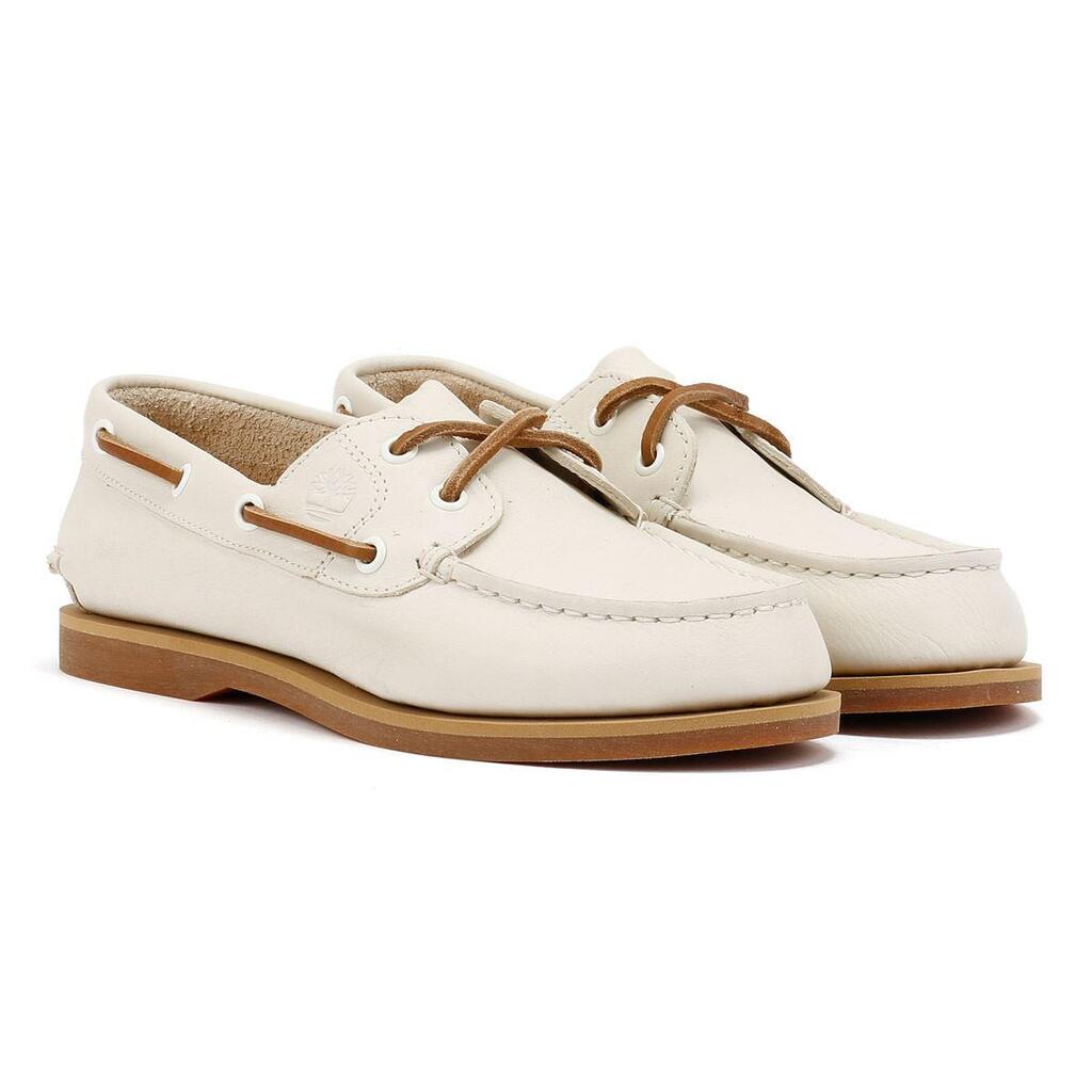 Timberland Classic 2 Eye Leather Women's Boat Shoes