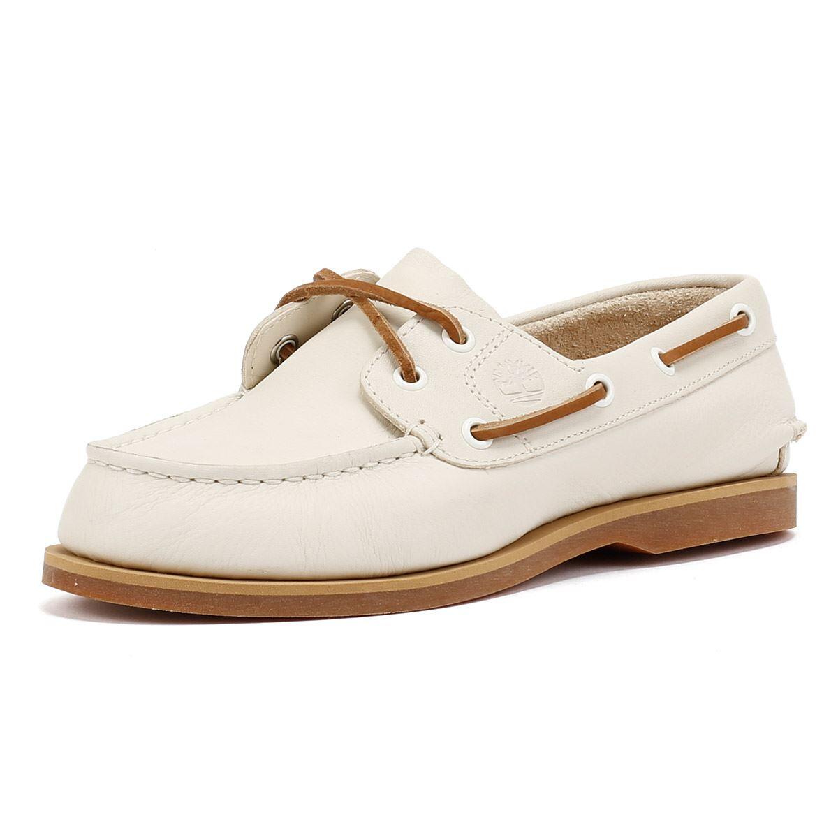 Timberland Classic 2 Eye Leather Women's Boat Shoes 3/6