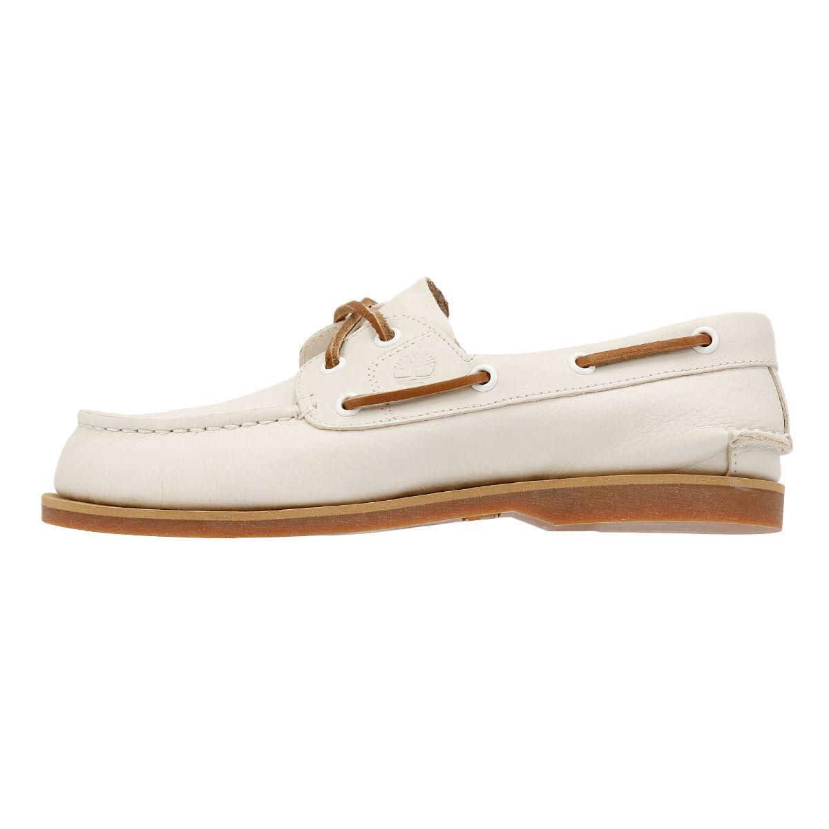 Timberland Classic 2 Eye Leather Women's Boat Shoes 6/6
