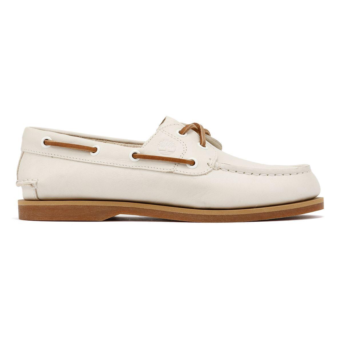 Timberland Classic 2 Eye Leather Women's Boat Shoes 5/6