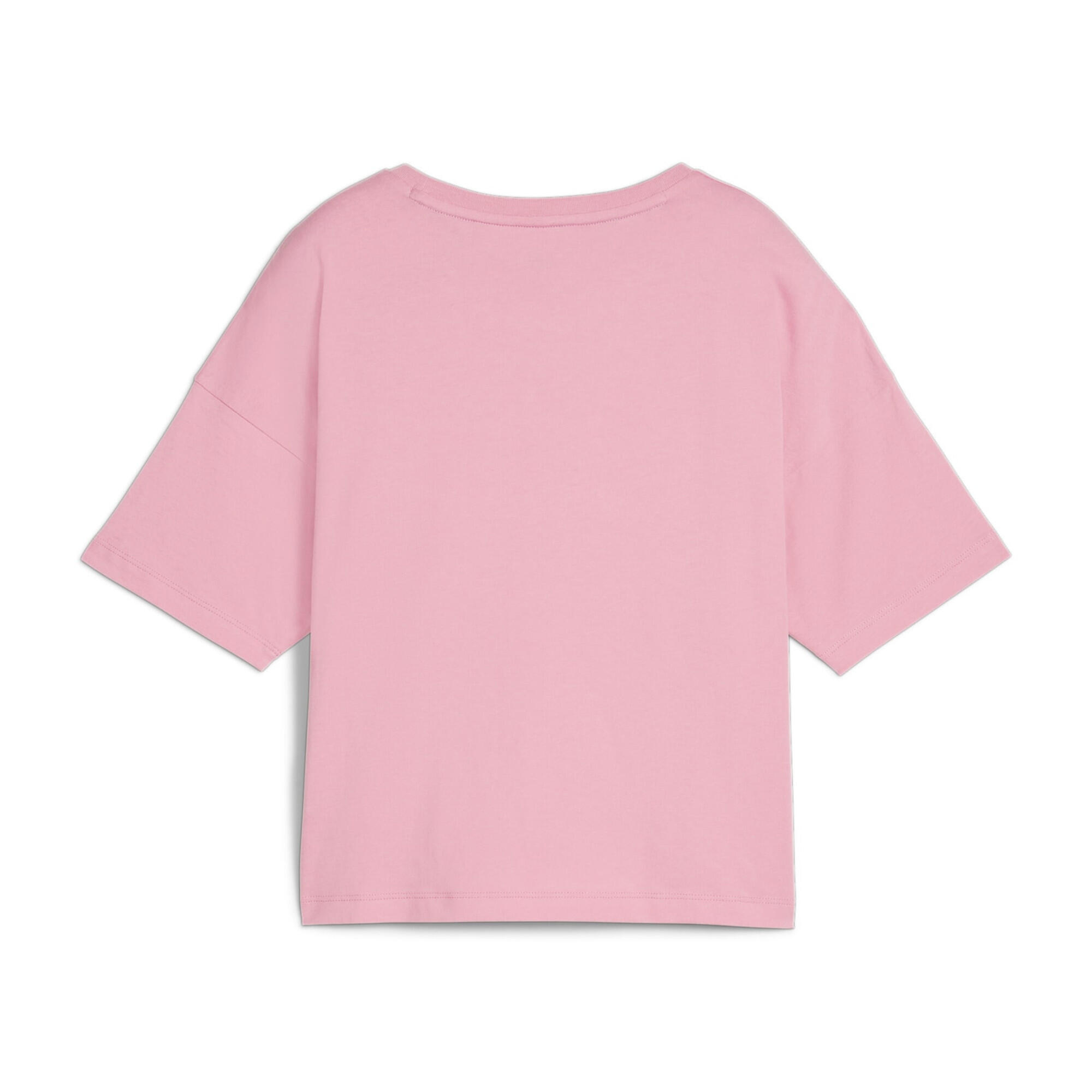 Puma Damen T-Shirt Essential Logo Cropped tee 586866 2/3