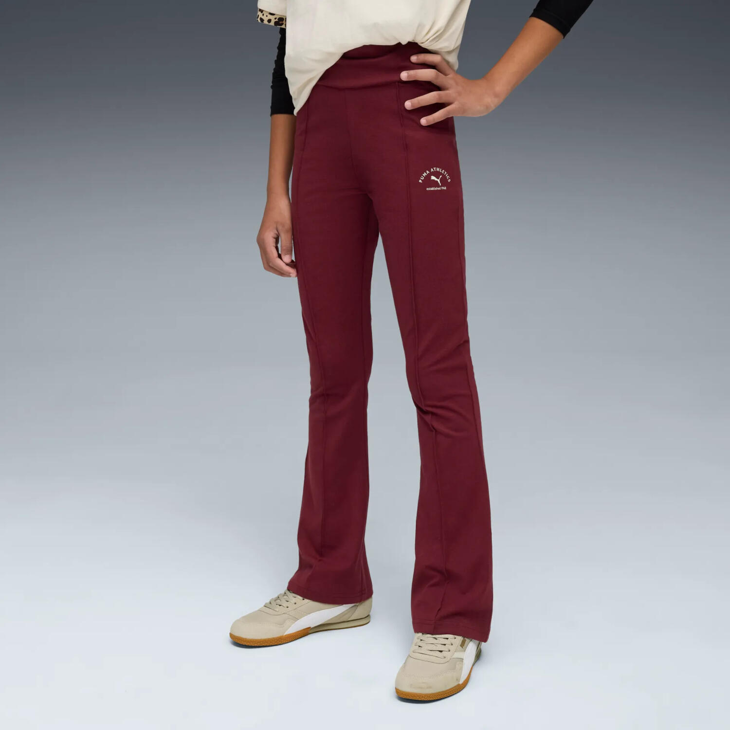 Leggings Puma Classe Puma Cintura Alta Flare Leggings G Criança 3/5