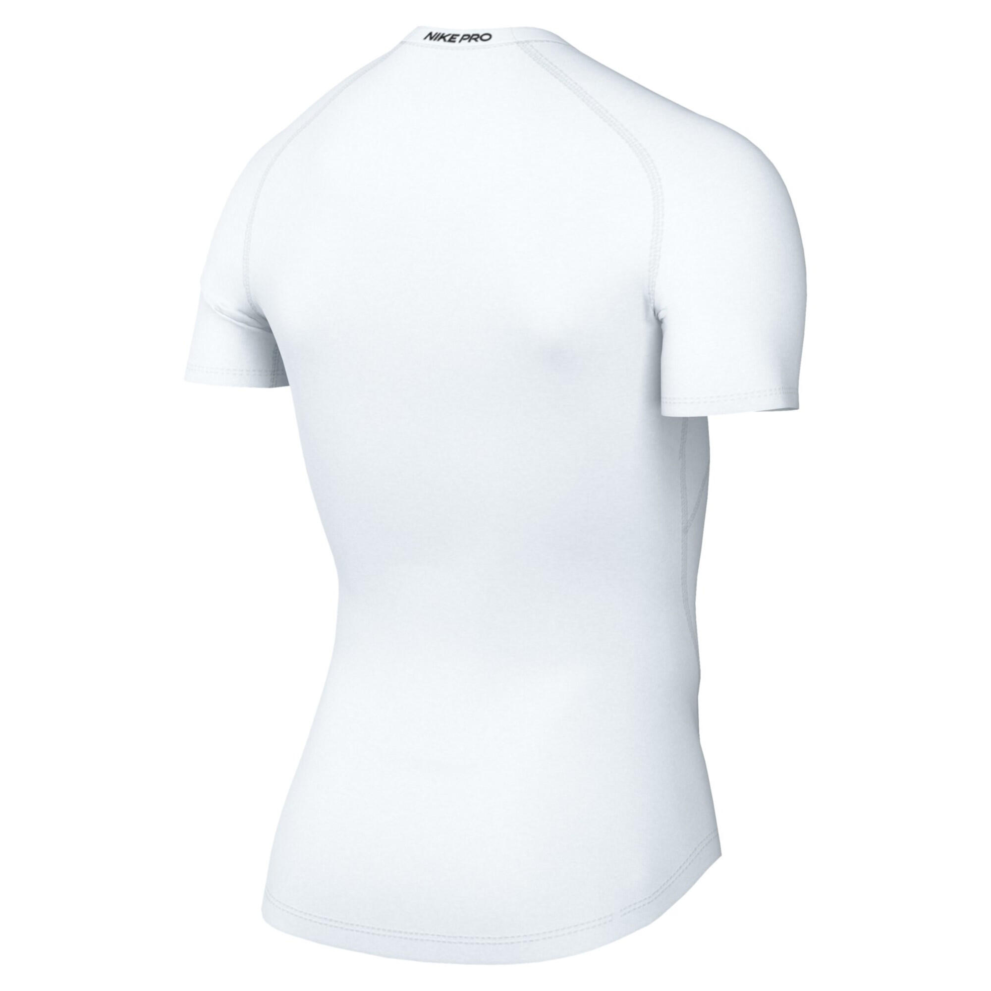 T-shirt uomo da palestra nike bianco 7/7