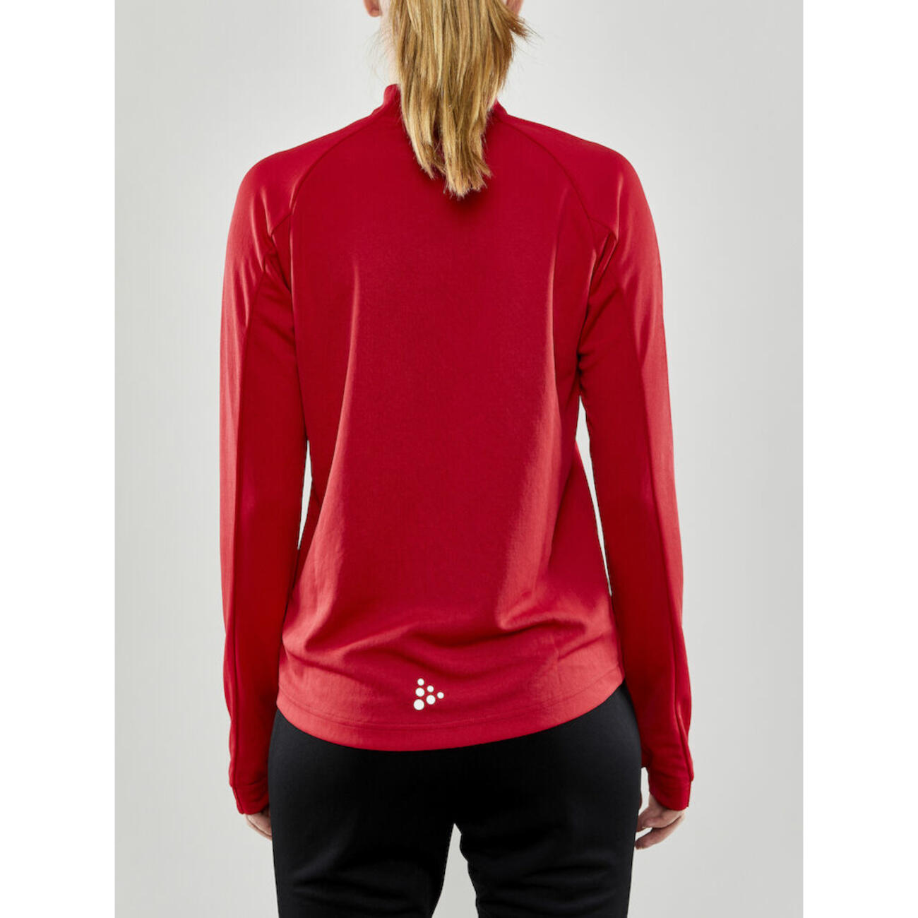Craft Evolve Ziptop Dames - Rood, S 4/5