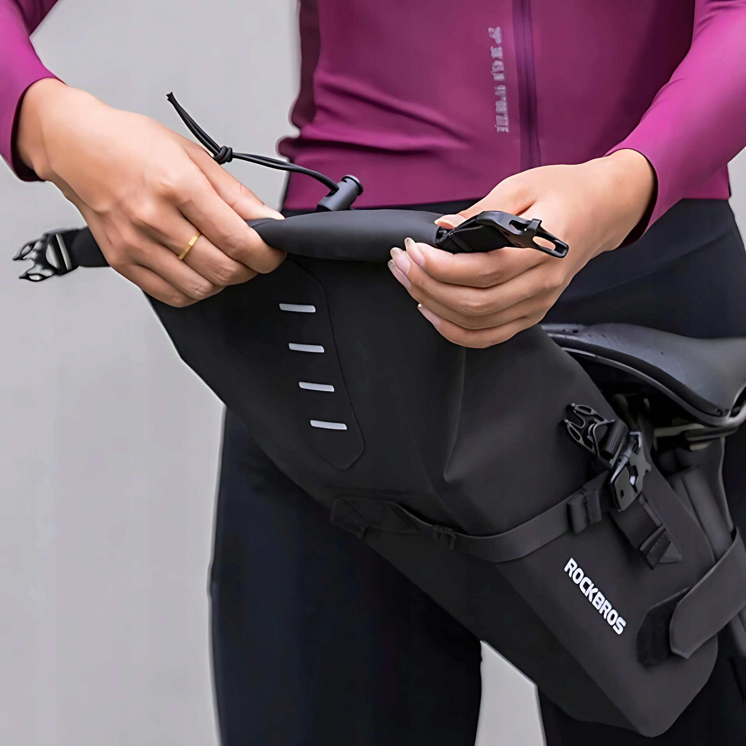 RockBros 3L Fahrradtasche Schwarz Nylon Wasserdicht Modell 30130061001 5/7