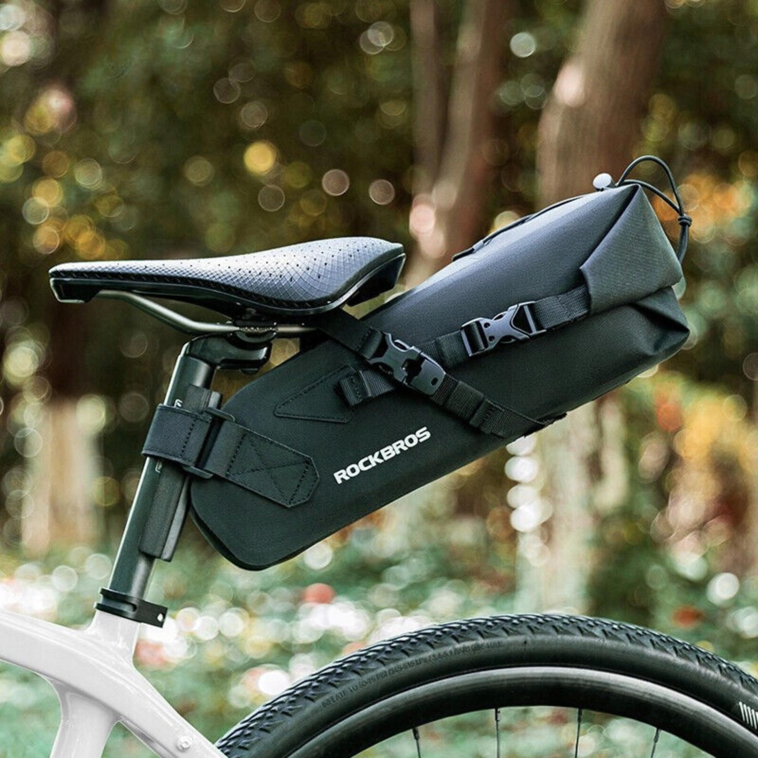 RockBros 3L Fahrradtasche Schwarz Nylon Wasserdicht Modell 30130061001 4/7