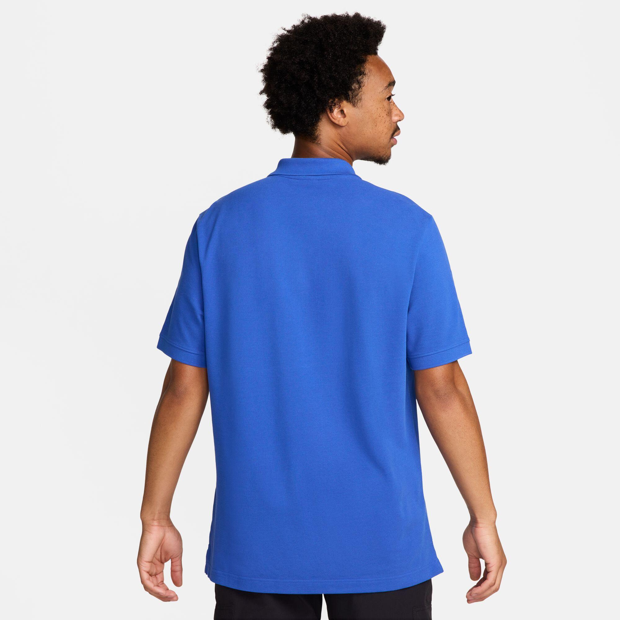 Magliette da polo da vela per uomo Nike Club Blu 2/5
