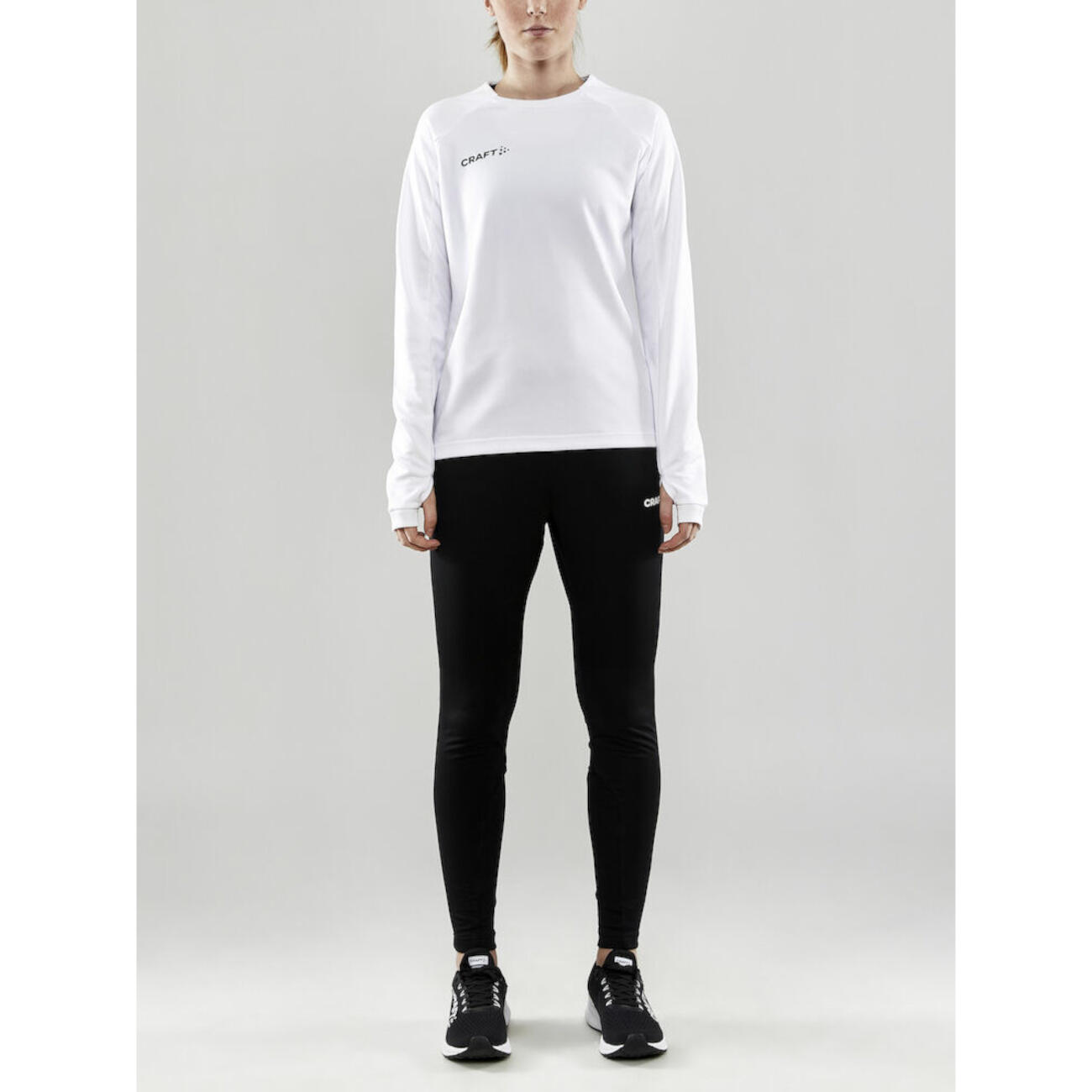 Craft Evolve Sweat Femme - Blanc 5/5