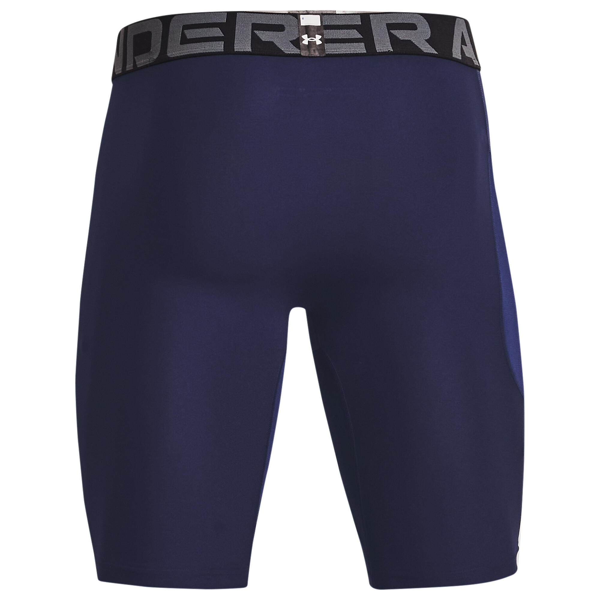 Short de compression Long Under Armour Heatgear 3.0 Bleu marine 2/6