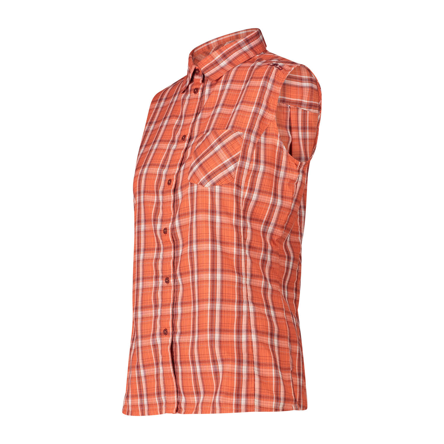 Chemise carreaux sans manches femme CMP 3/3
