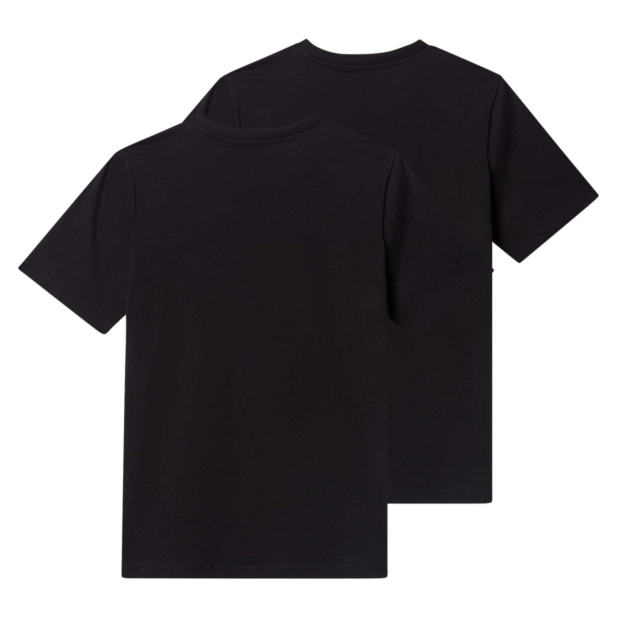 2 er Pack Puma Ess Logo Tee Multipack M T-Shirt Herren Rundhals 692313 01 2/3