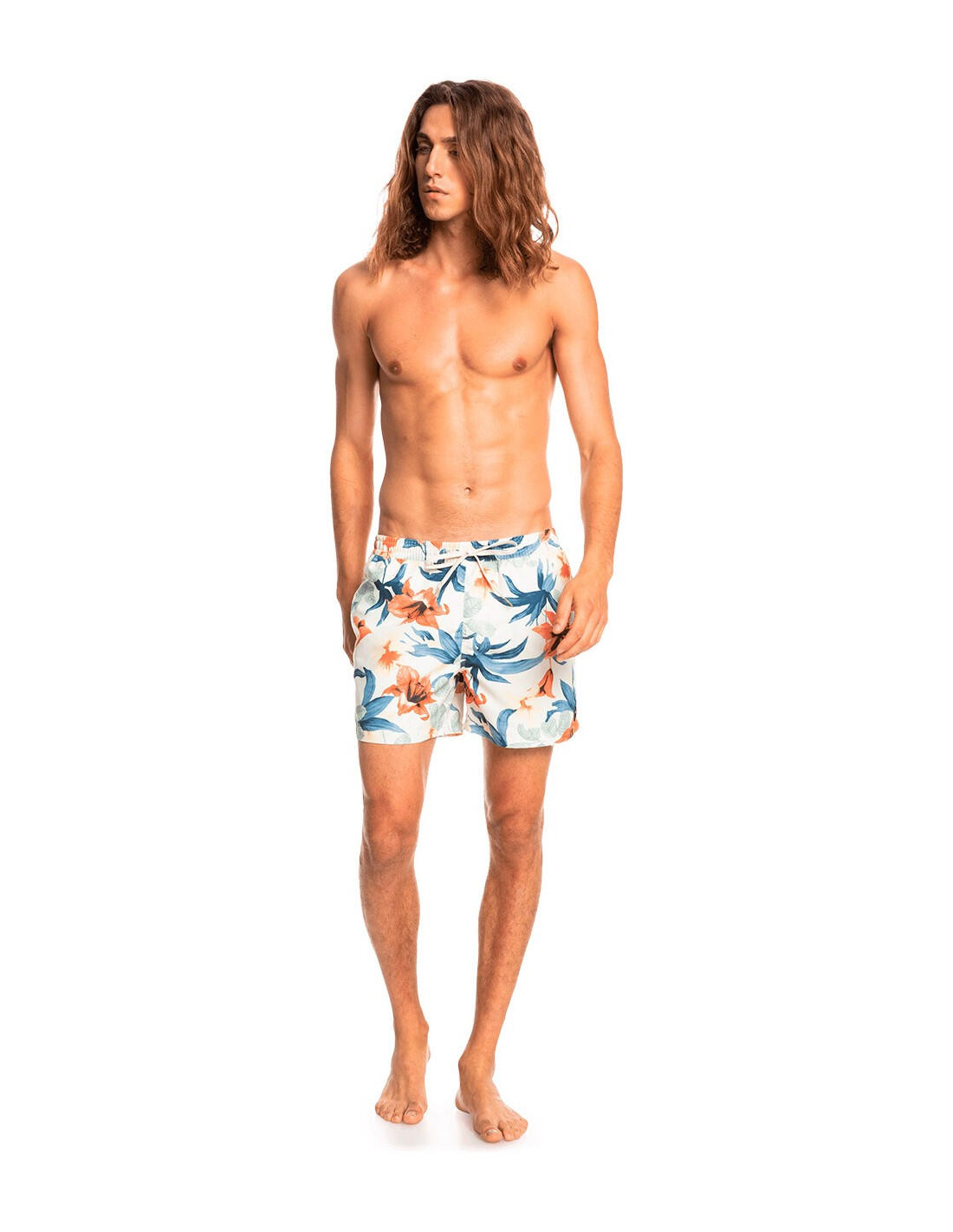 Pantaloncini da bagno QUIKSILVER Everyday Garden Path Volley 15 5/5
