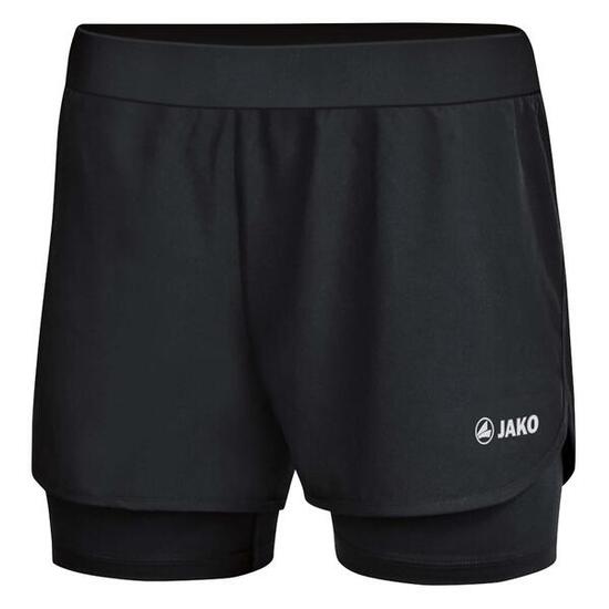 Jako Damen Laufshort 2-in-1 Short Brasil C6299