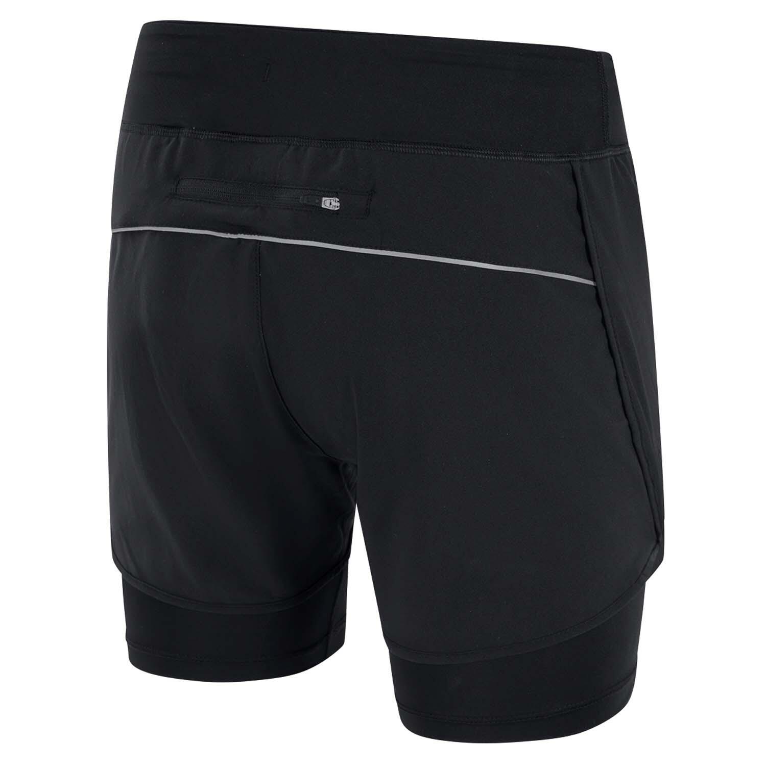 Jako Damen Laufshort 2-in-1 Short Brasil C6299 6/9