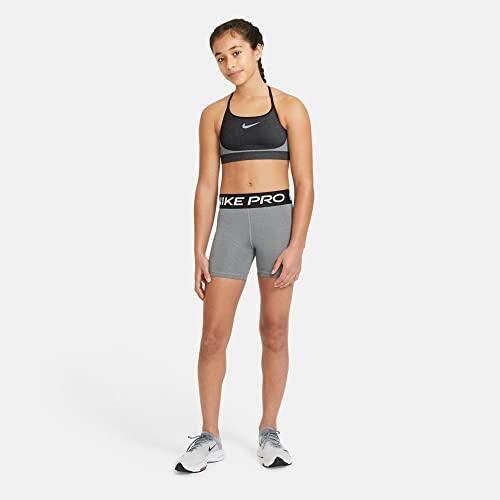 Shorts de Sport Nike Fille G NP DF 3In Carbon pour 14-15 Ans 4/5
