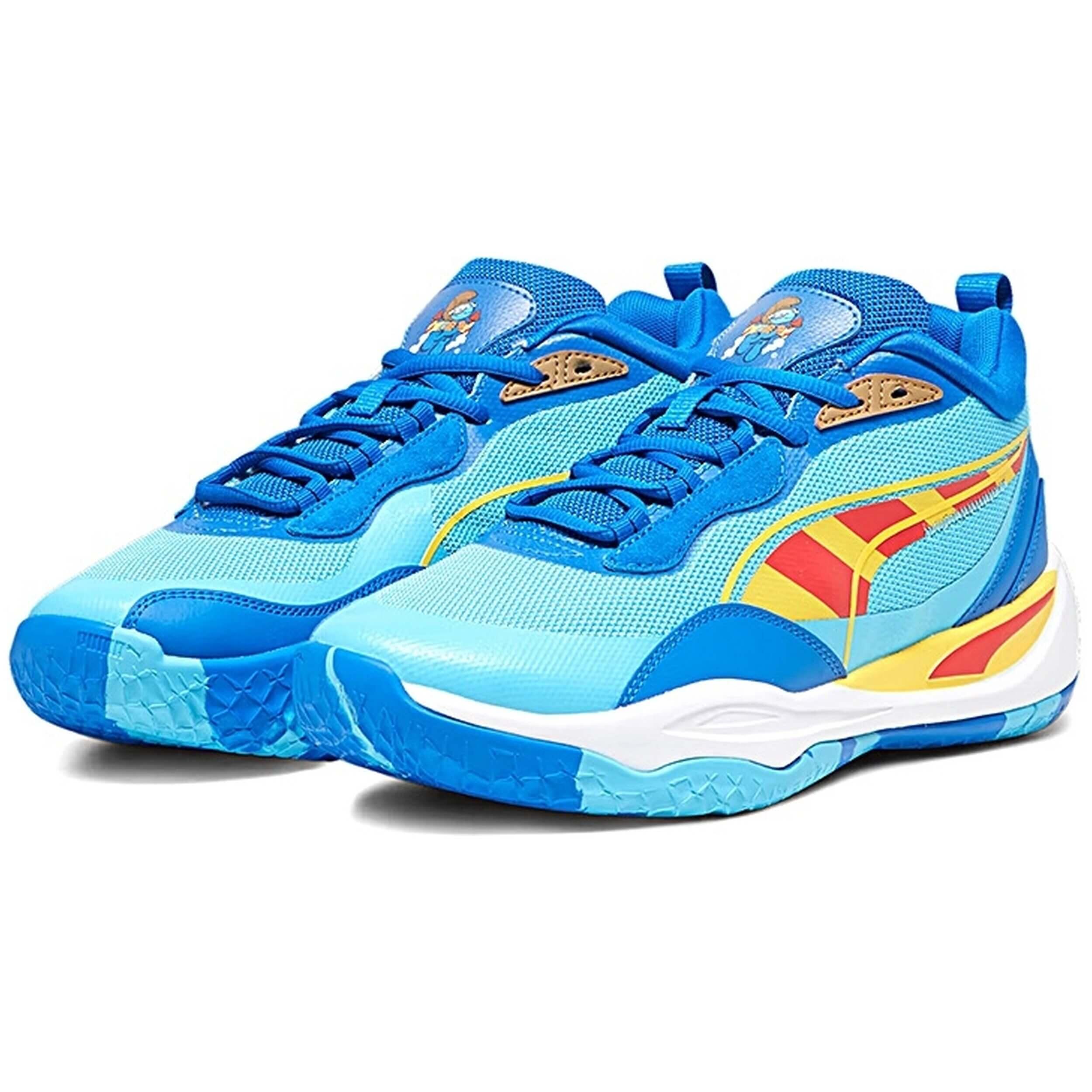 Zapatillas Hombre Puma X Die Schlümpfe Playmaker Pro Azul 3/5
