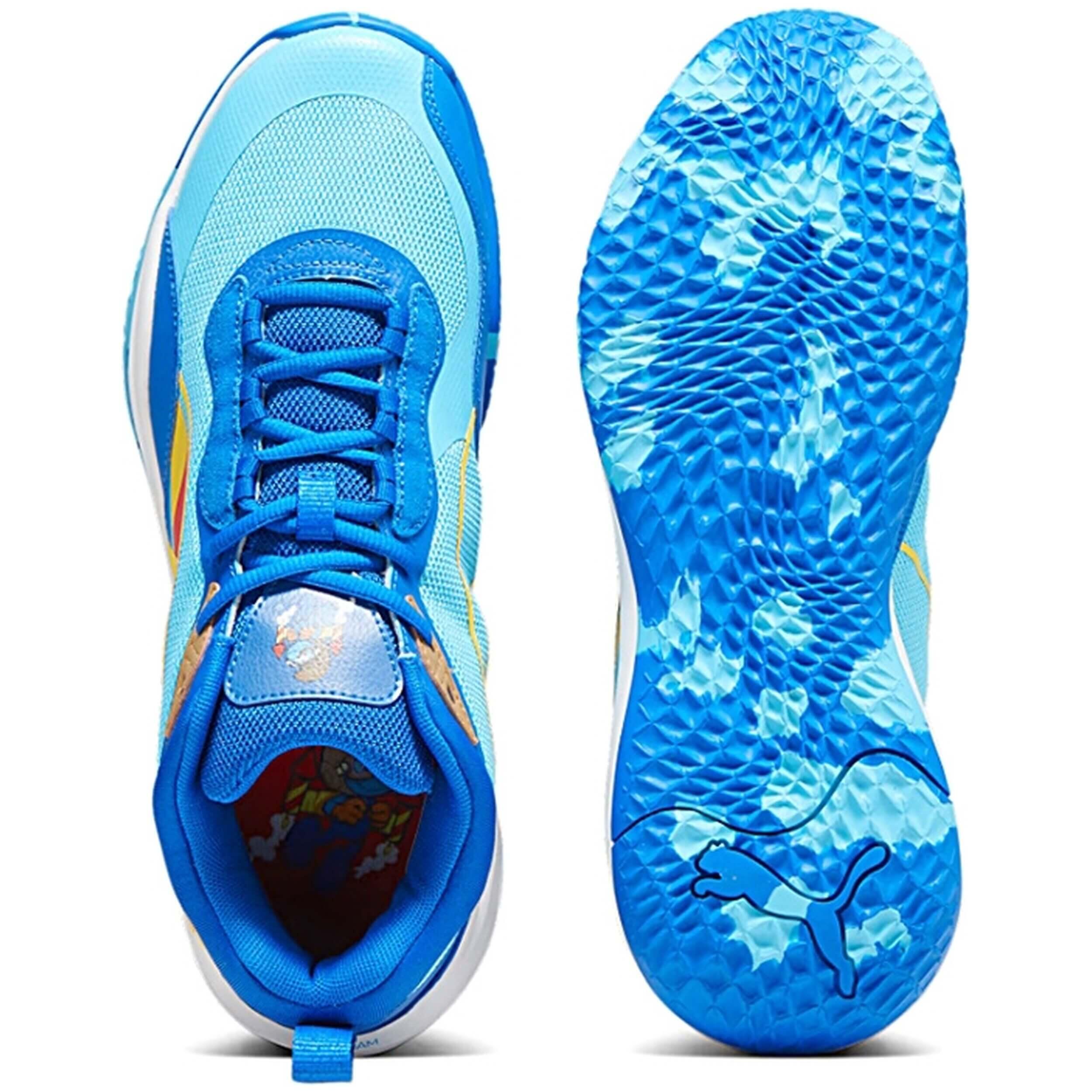 Zapatillas Hombre Puma X Die Schlümpfe Playmaker Pro Azul 5/5