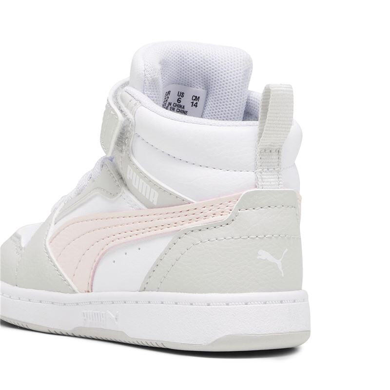Scarpe bambina puma rebound v6 mid - 396542-04 5/5