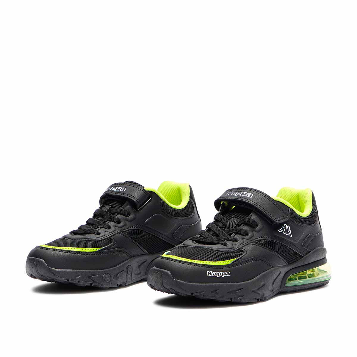 Baskets enfant Saigon Ev noir, vert 2/6
