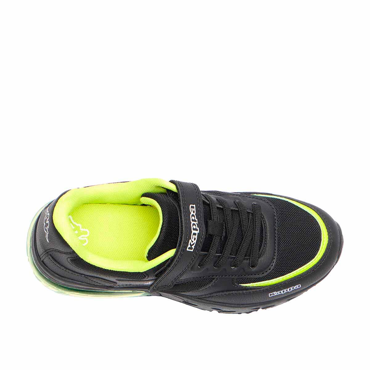 Baskets enfant Saigon Ev noir, vert 5/6