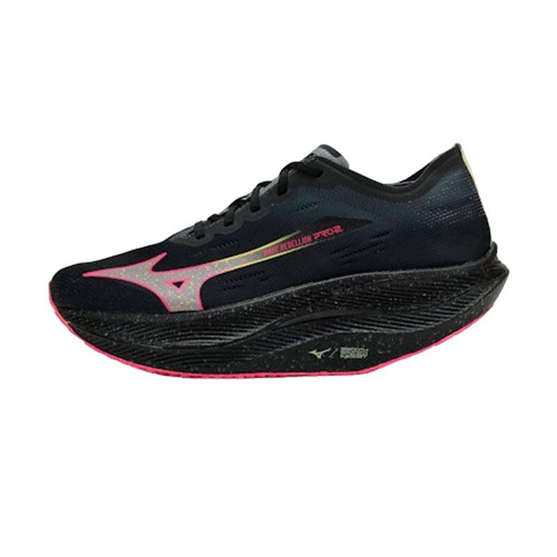 Chaussures Running Mizuno Wave Rebellion Pro 2 Noir/Rose Homme 5/5
