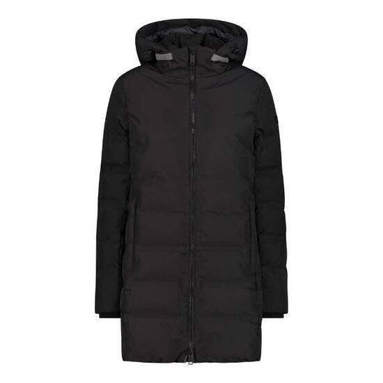 Doudoune à capuche longue femme CMP