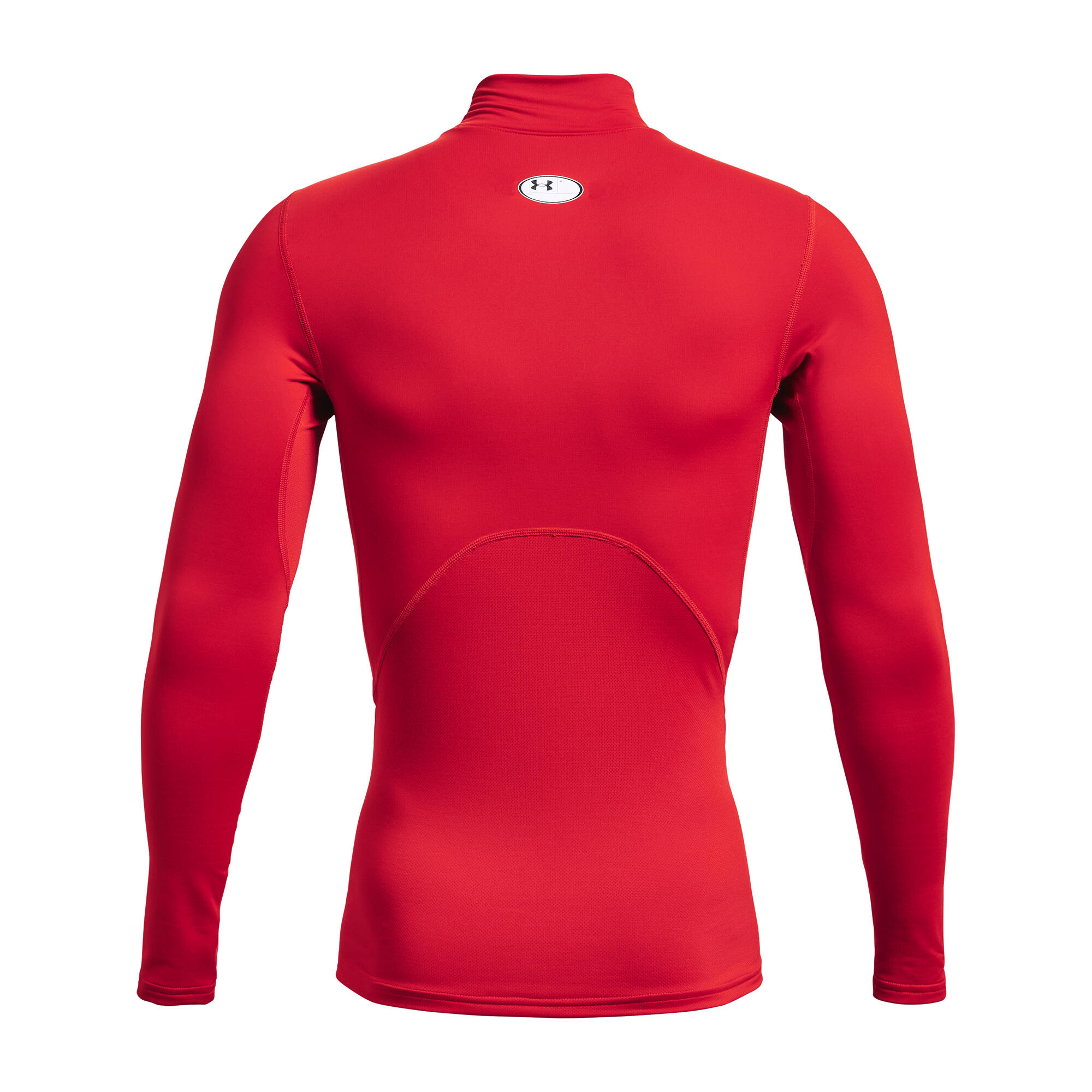 T-shirt Rouge Homme Under Armour Comp Mock 2/2