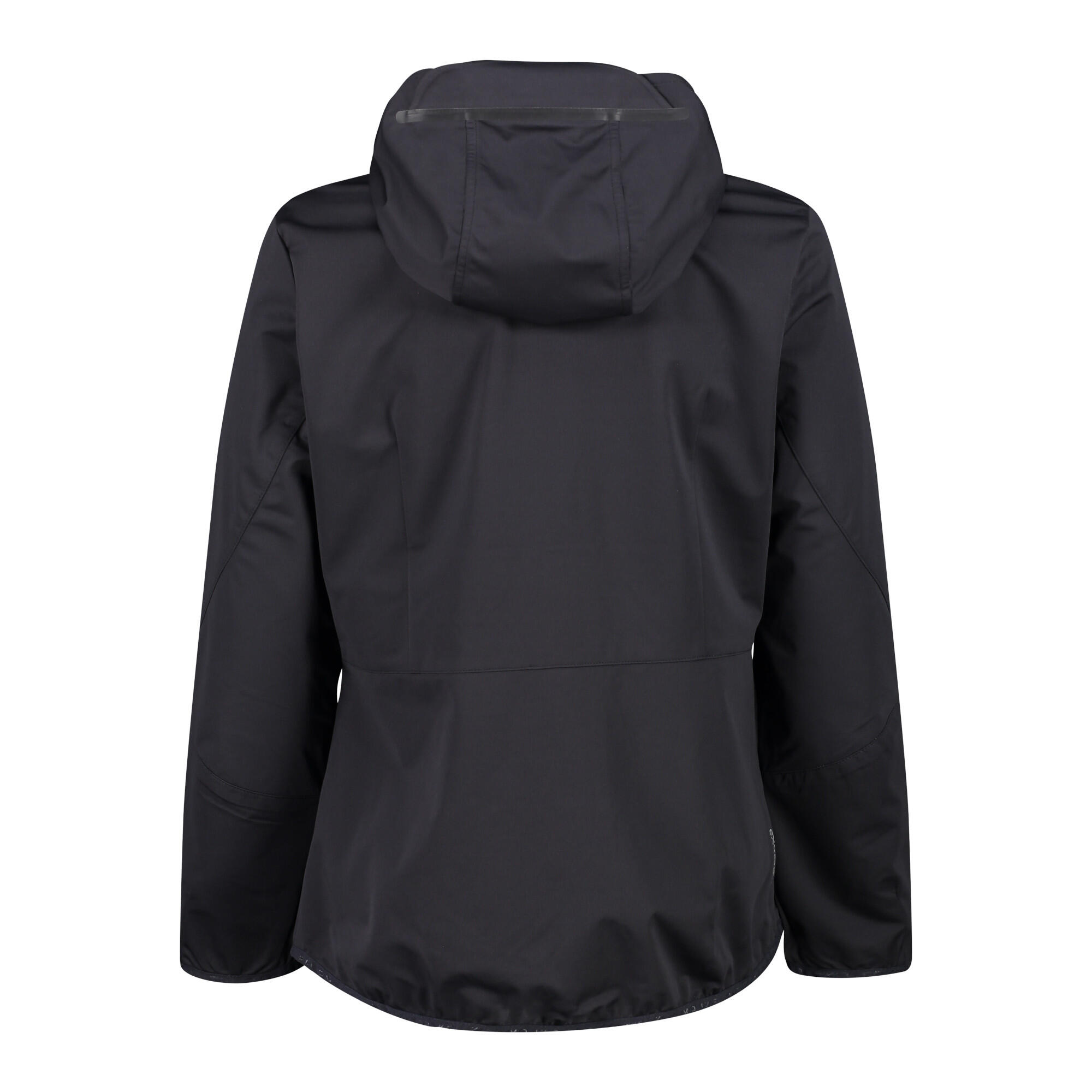 Chaqueta de senderismo con capucha fija para mujer CMP 2/3