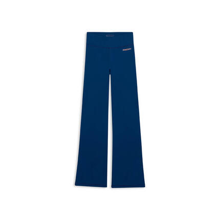 Leggings de sport flare à taille haute avec poche passepoilée