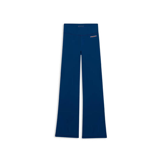 Leggings de sport flare à taille haute avec poche passepoilée