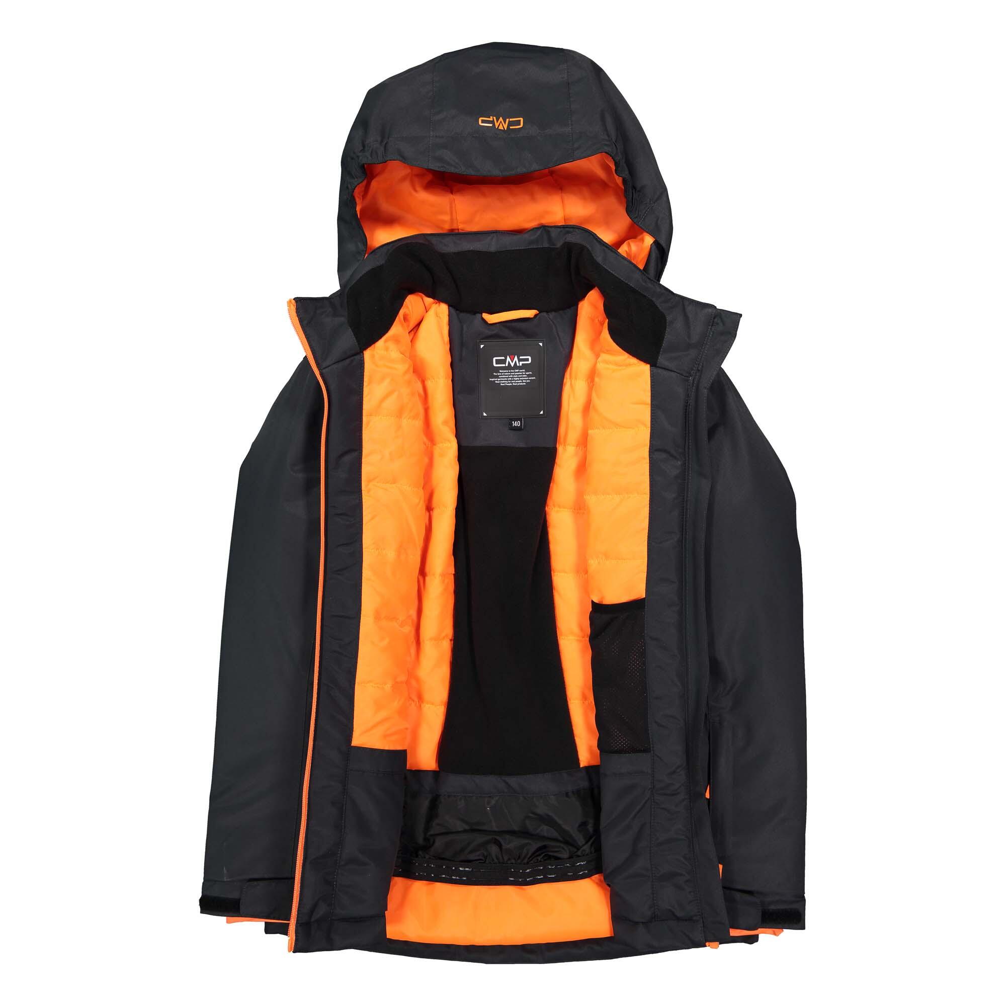 CMP Jungen Skijacke Boy Jacket Snaps Hood 39W1924 3/7
