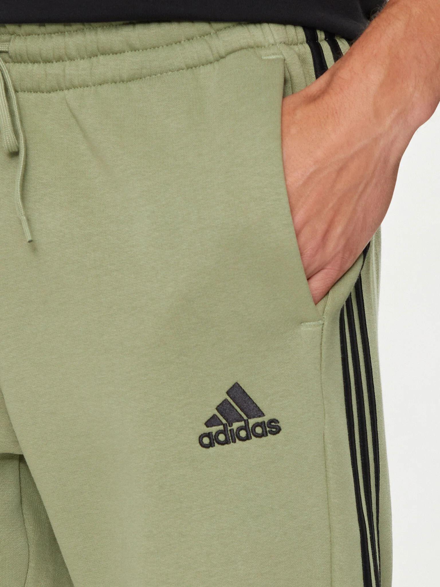 Pantatuta uomo (fleece) adidas verde 2/5