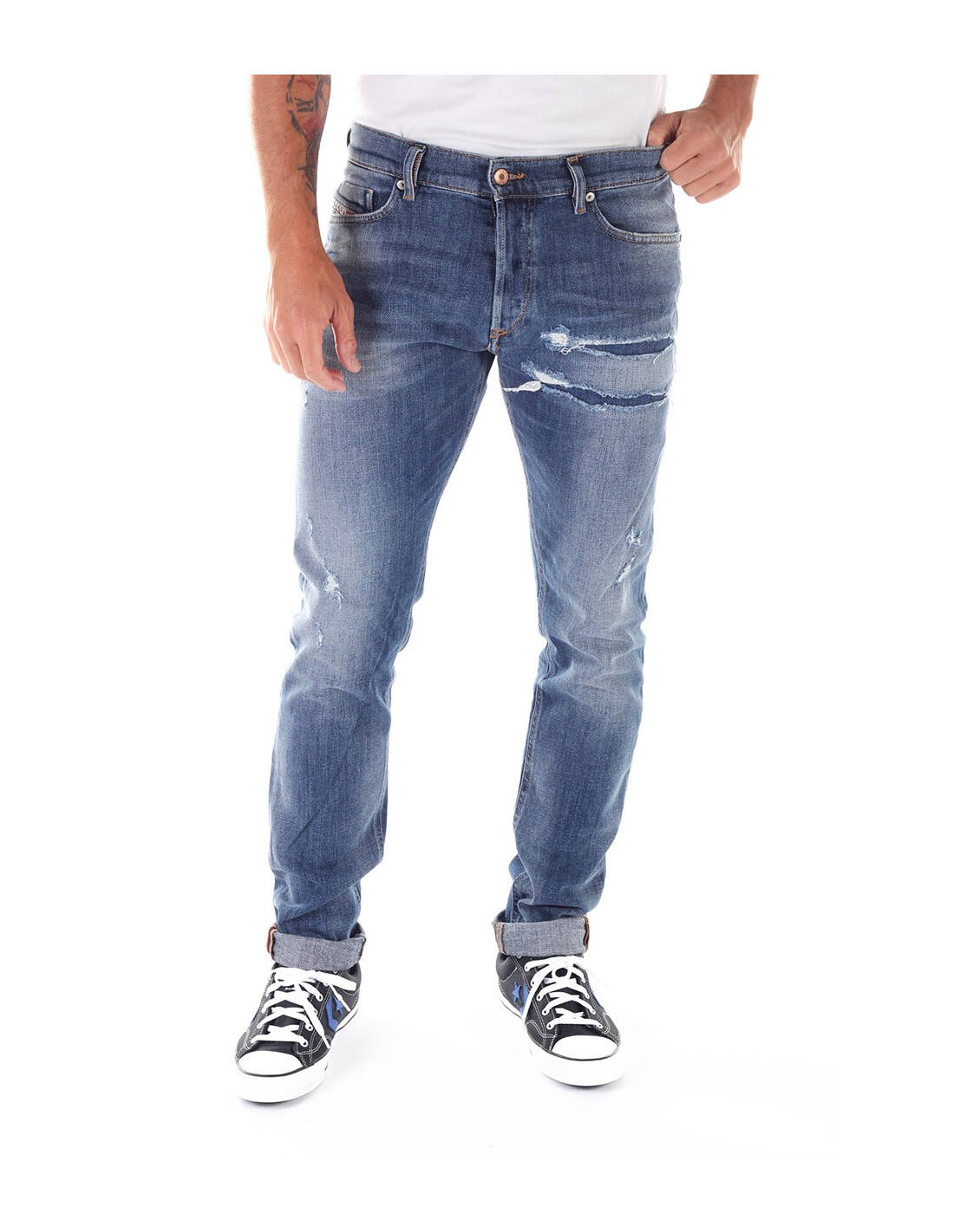 Pantalones Diesel en color Denim 2/5