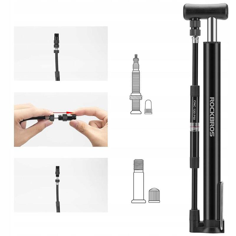 Pompa de picior pentru bicicleta Rockbros