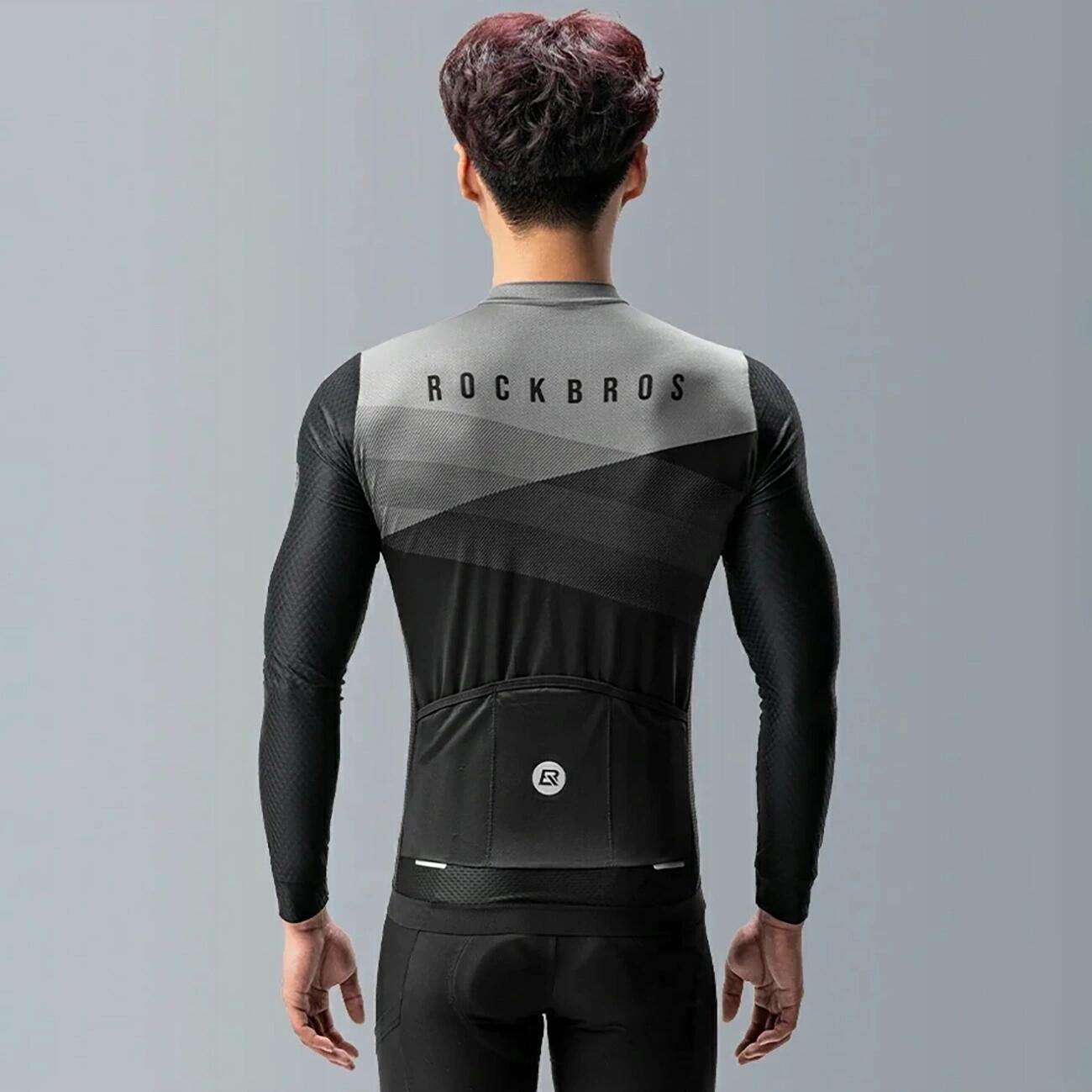 Cyklistický dres Rockbros s dlouhým rukávem 3/7