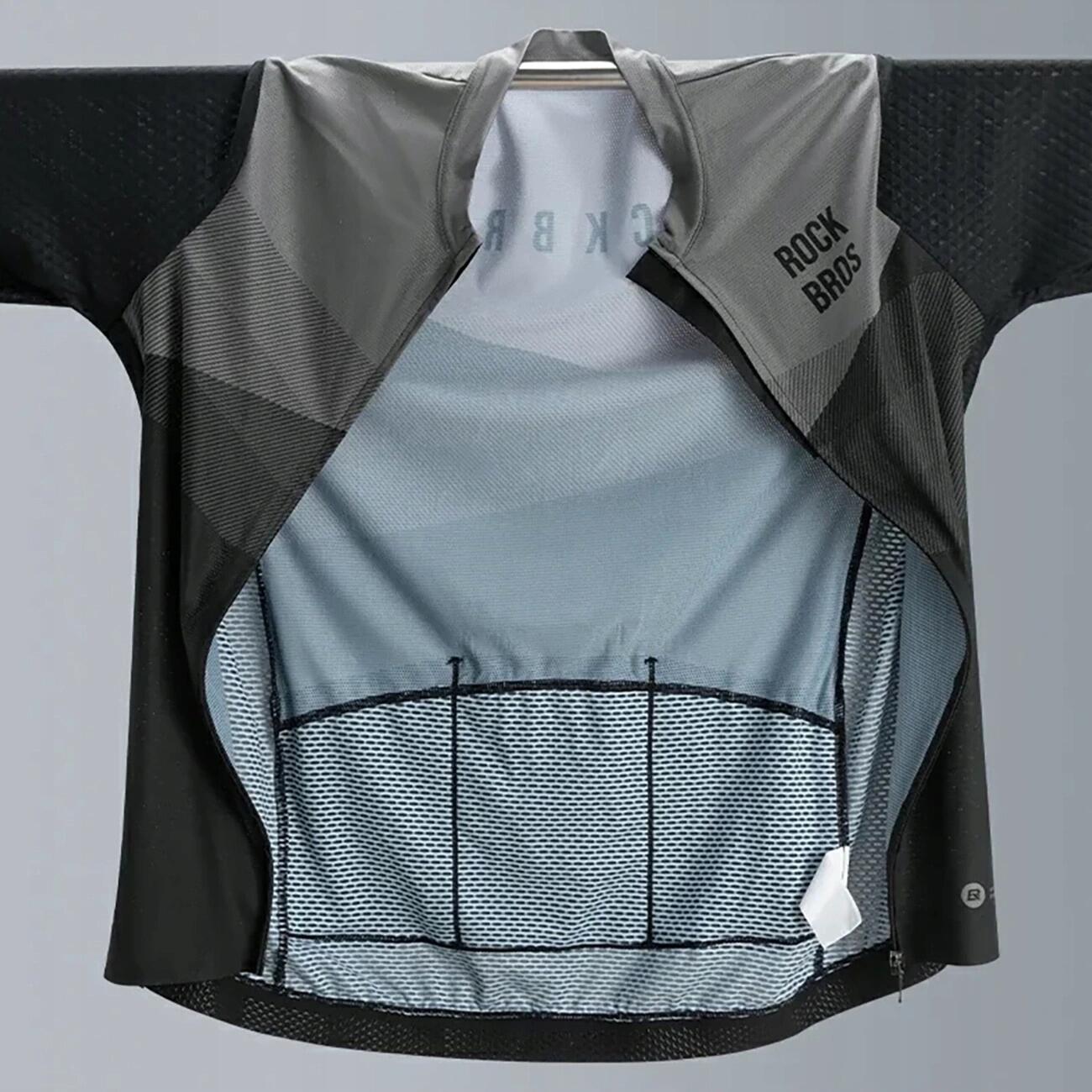 Cyklistický dres Rockbros s dlouhým rukávem 4/7