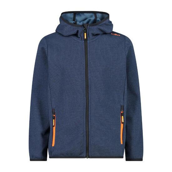 CMP Jungen Fleecejacke Kid Jacket Fix Hood 34H6394