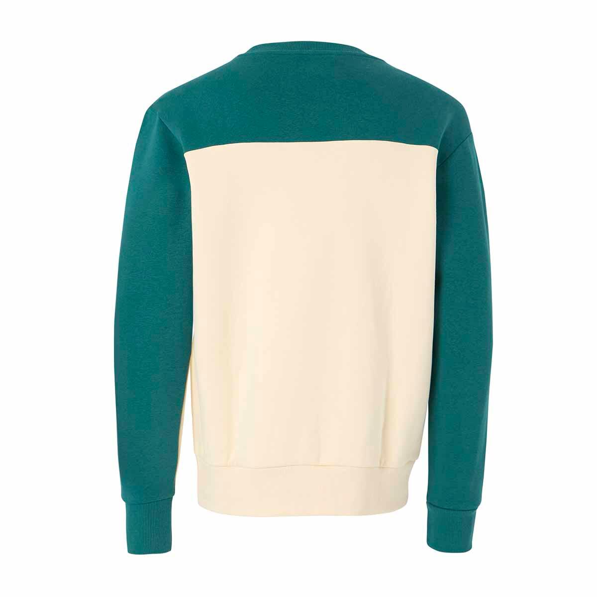 Sweatshirt manches longues homme Gilvio blanc, vert 4/4