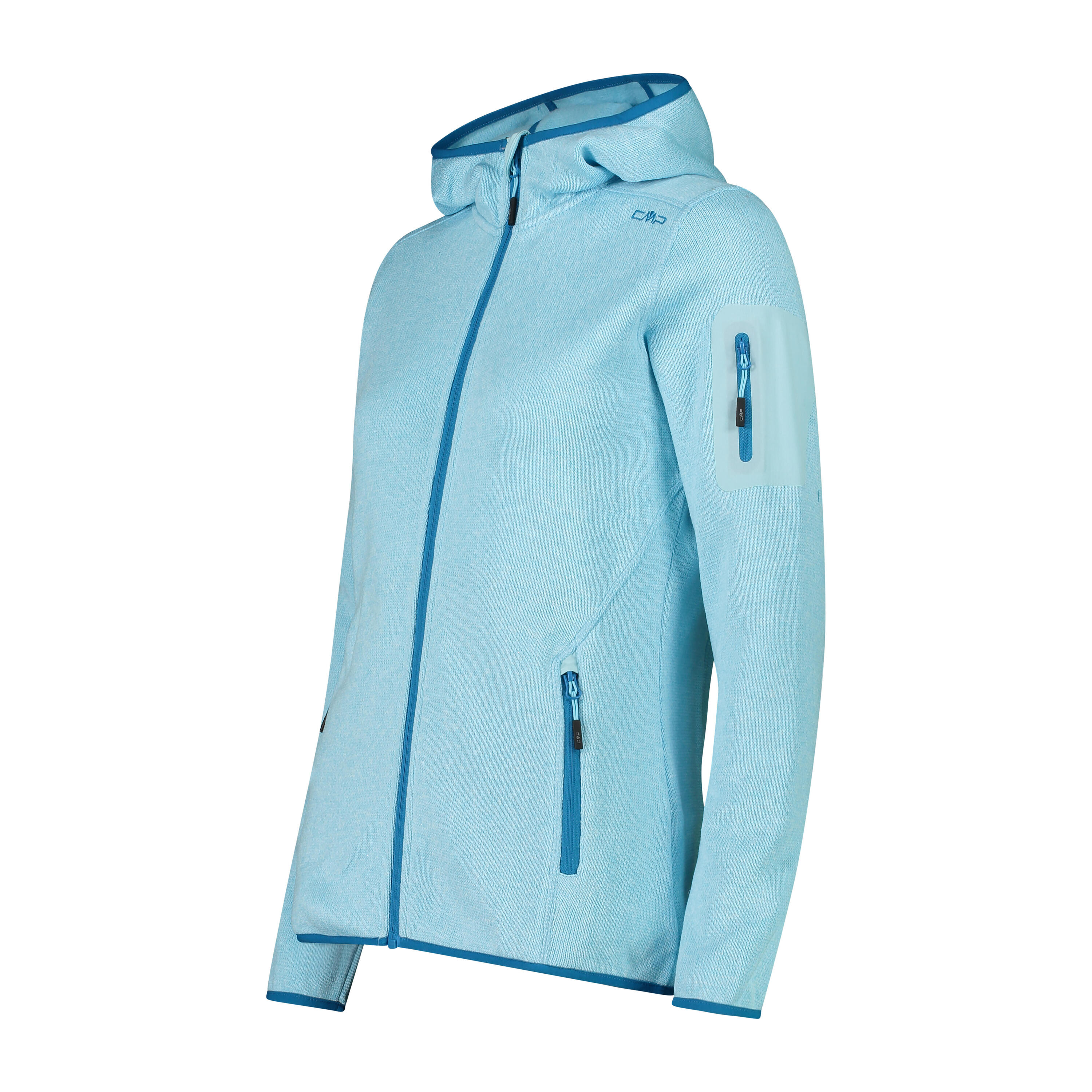 CMP Damen Jacke Knitted Melange Hoody 3H19826 3/5