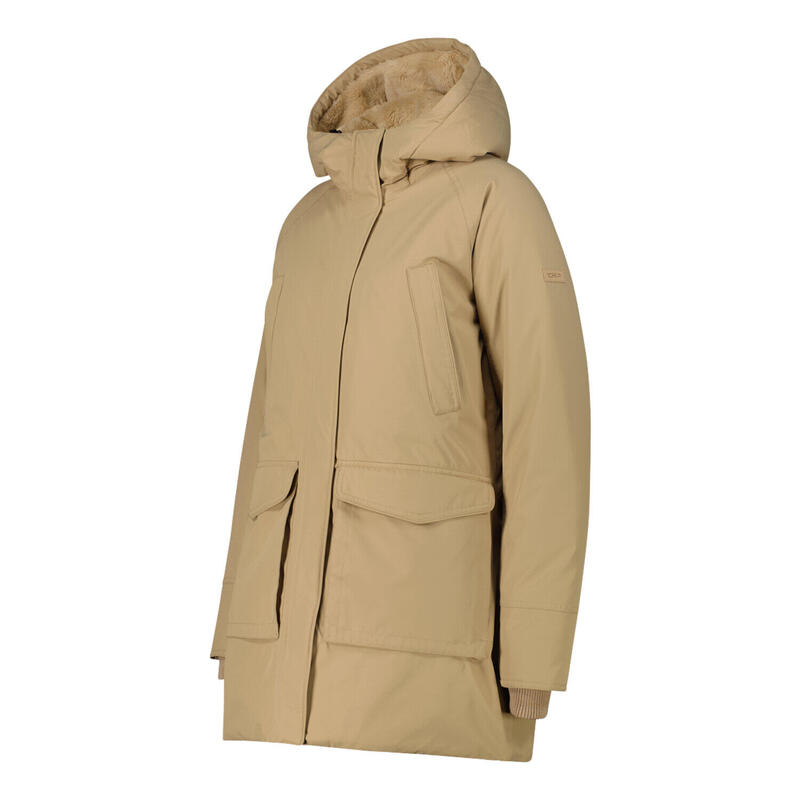 Geacă de ploaie damă CMP 35K3556 Parka cu glugă fixă