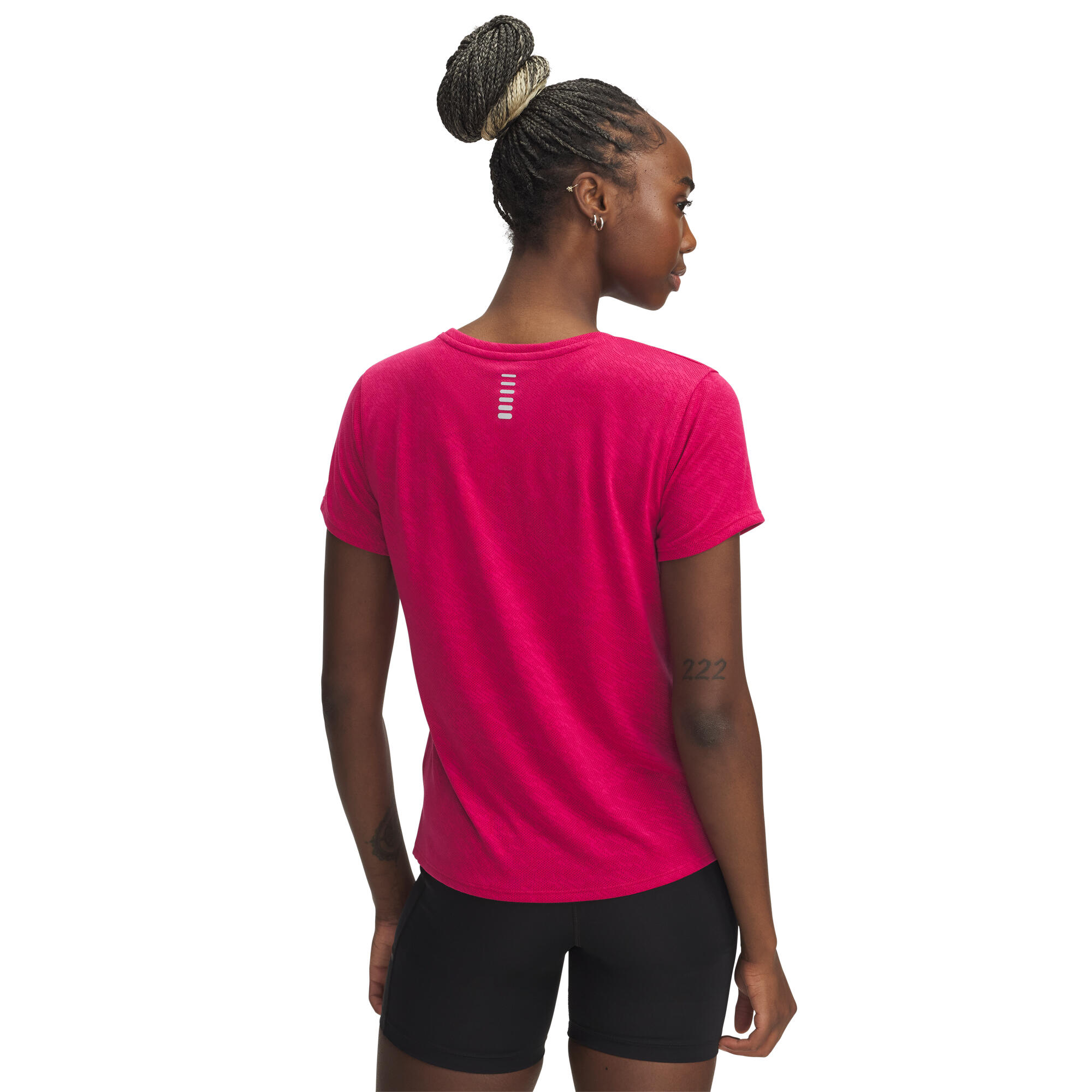 Top de treino para mulher Under Armour Launch Camo 2/3