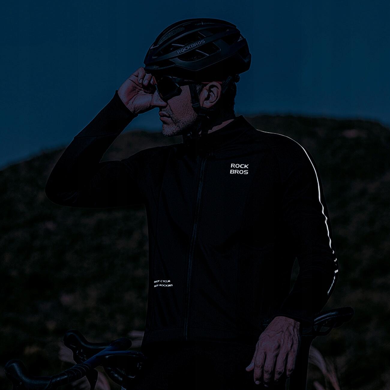 Cyklistický dres Rockbros s dlouhým rukávem 6/7