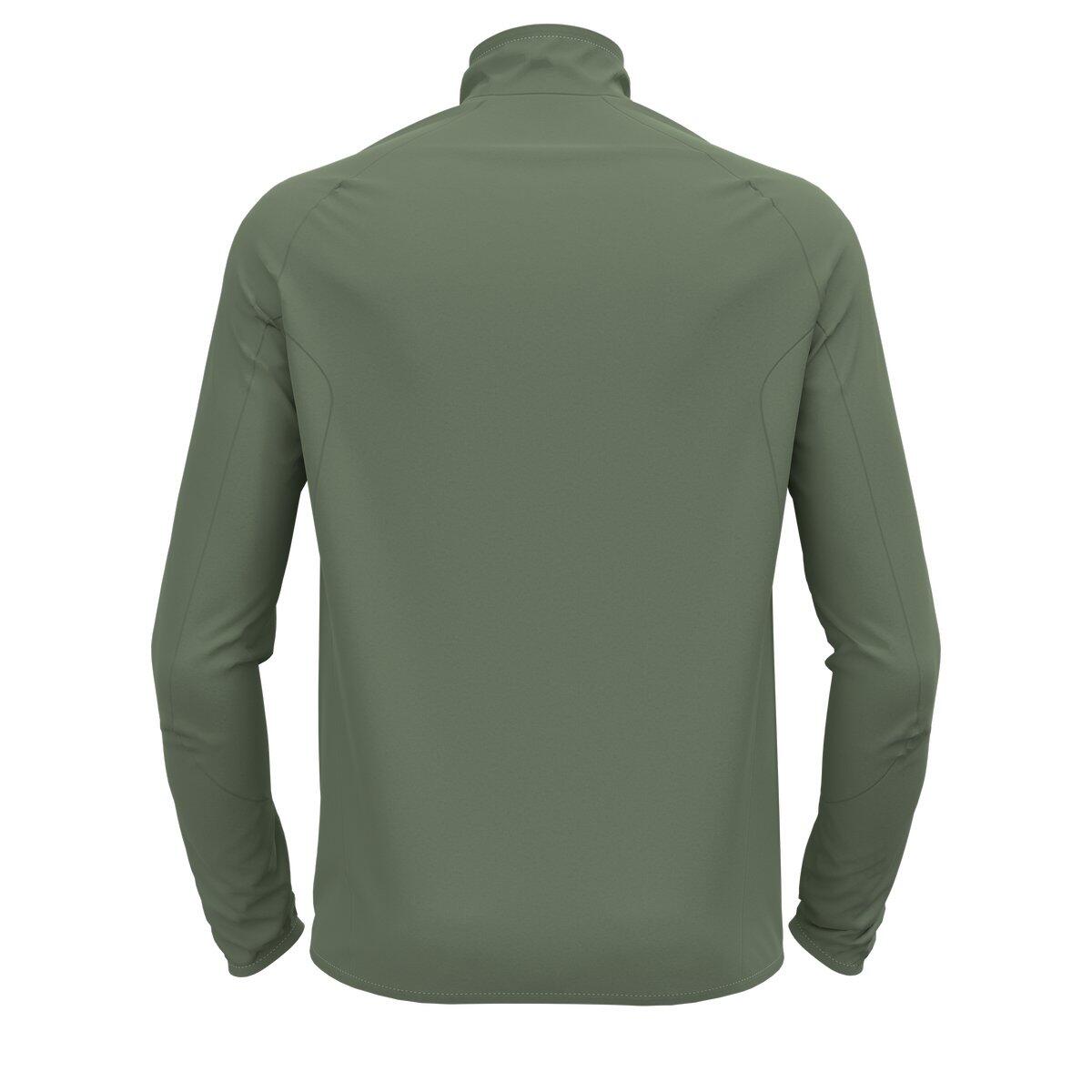 Odlo Herren Fleece Top Midlayer 1/2 zip CARVE LIGHT 541792 2/3