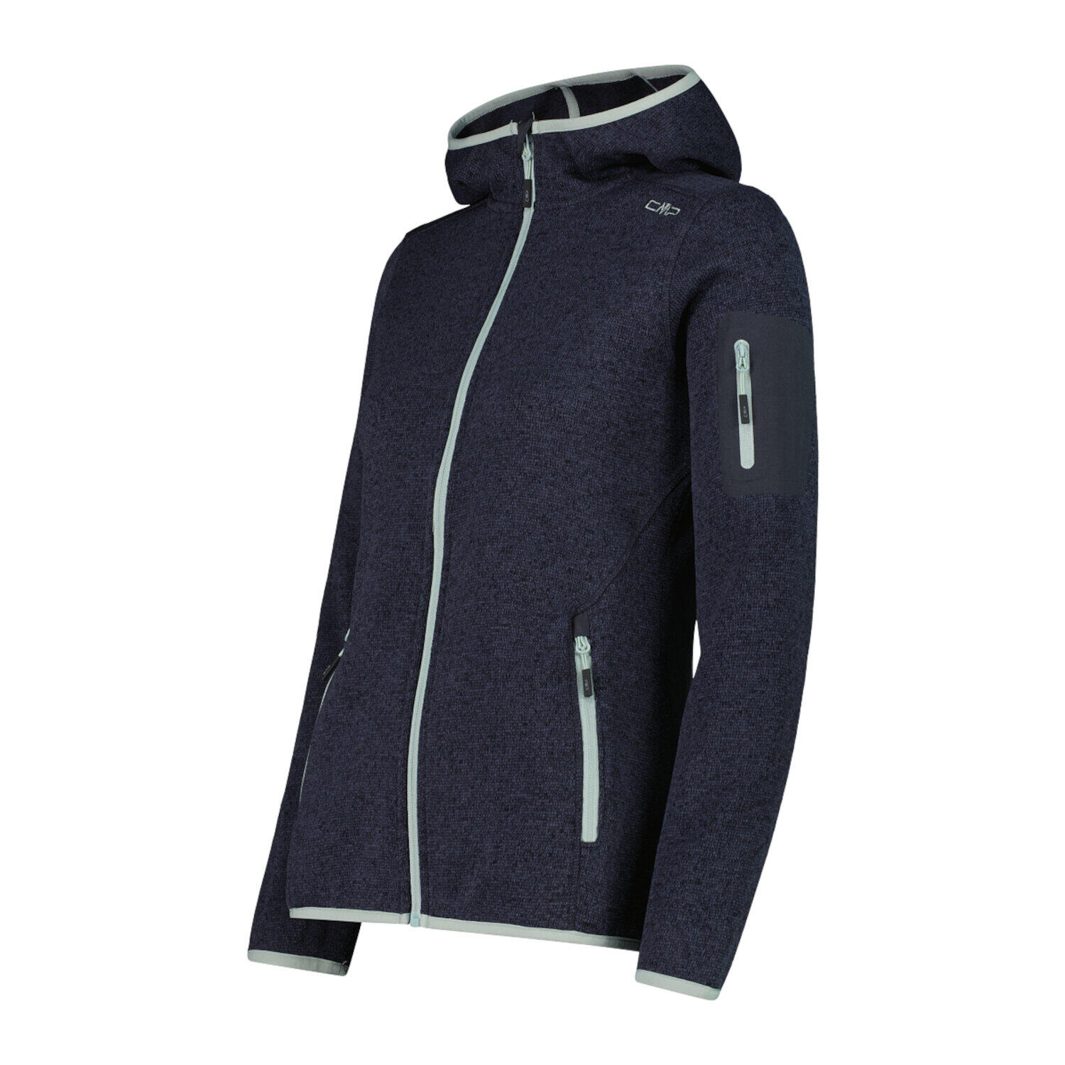 CMP Damen Jacke Knitted Melange Hoody 3H19826 3/3