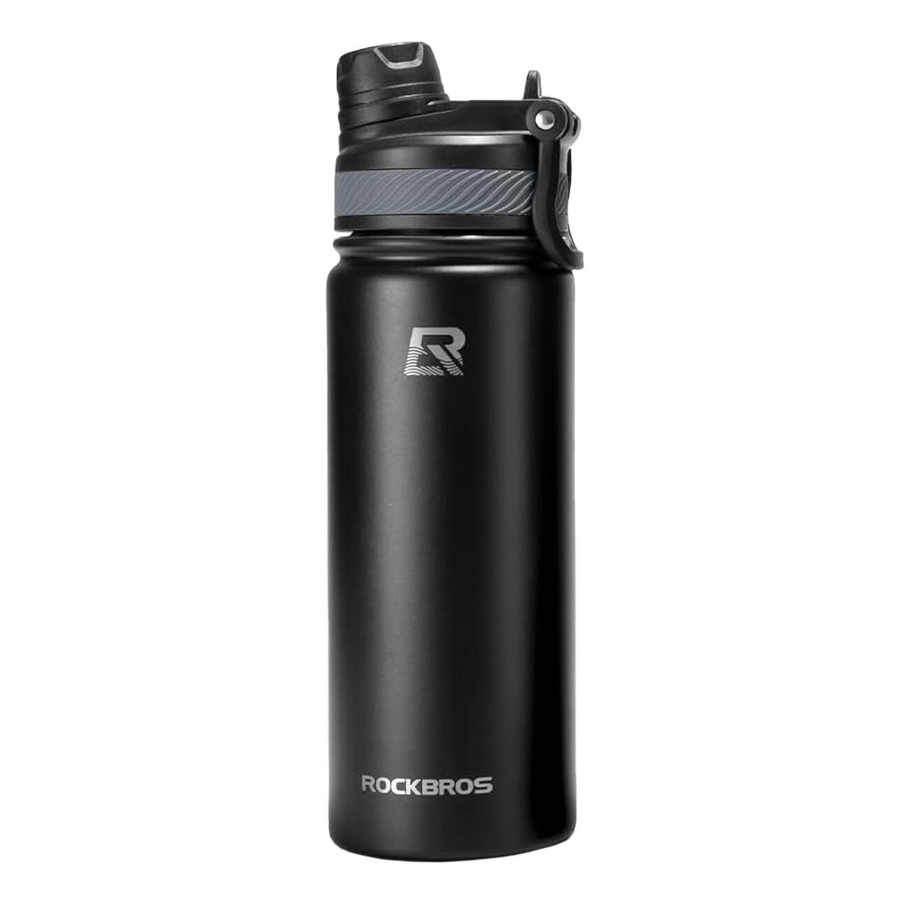 Butelka termiczna Rockbros 550ml termos stalowy - czarny